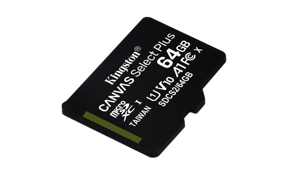 Memoria Flash Micro Sd Kingston Sdxc Canvas Select Plus 64gb 100r Uhs-i U1 V10 C/adaptador Sdcs2/64gb