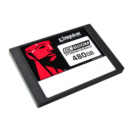 Unidad De Estado Solido Ssd Kingston Dc600m 480gb Enterprice Sata 2.5 Lect.560/escr.530mbs Para Servidor Sedc600m/480g
