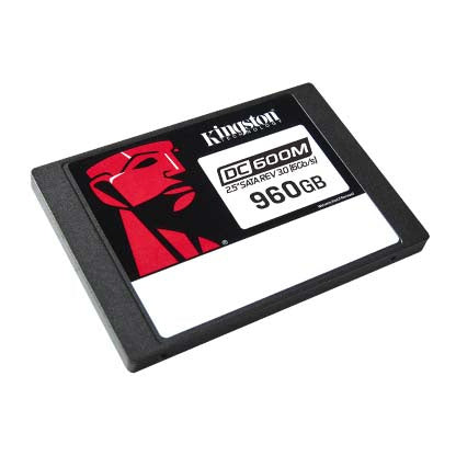 Unidad De Estado Solido Ssd Kingston Dc600m 960gb Enterprice Sata 2.5 Lect.560/escr.470mbs Para Servidor Sedc600m/960g