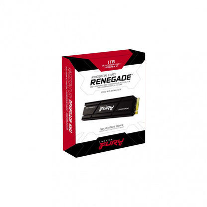 Unidad De Estado Solido Kingston Fury Renegade 1tb Nvme Pcle 4.0 Gen4x4 Lect.7300/escrit.6000mb/s Disipador Pc/laptopsfyrsk/1000g