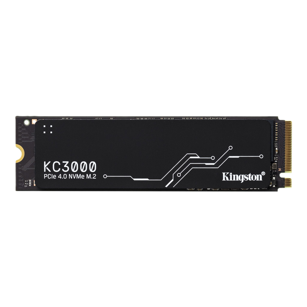 Unidad De Estado Solido Kingston Interno Kc3000 1.024gb M.2 2280 Nvme Pcie Gen 4x4 Lect.7000/escrit.6000 Mb/s Pc/laptop Skc3000s/1024g