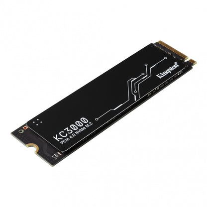 Unidad De Estado Solido Kingston Interno Kc3000 512gb M.2 2280 Nvme Pcie Gen 4x4 Lect.7000/escrit.3900 Mb/s Pc/laptop Skc3000s/512g