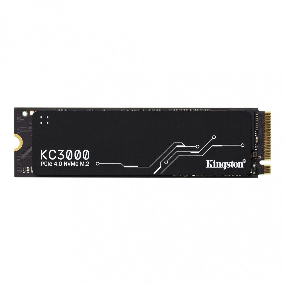 Unidad De Estado Solido Kingston Interno Kc3000 512gb M.2 2280 Nvme Pcie Gen 4x4 Lect.7000/escrit.3900 Mb/s Pc/laptop Skc3000s/512g