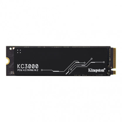 Unidad De Estado Solido Kingston Interno Kc3000 512gb M.2 2280 Nvme Pcie Gen 4x4 Lect.7000/escrit.3900 Mb/s Pc/laptop Skc3000s/512g