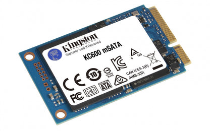 Unidad De Estado Solido Kingston Interno Skc600 1024gb Sata3 Msata Lect.550/escrit.520mb/s Nand 3d Tlc (skc600ms/1024g)