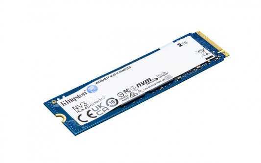 Unidad De Estado Solido Kingston Interno Snv3s Nv3 2tb M.2 2280 Nvme Pcie Gen 4x4 Lect.6000/escrit.5000 Mb/s Pc/laptop/mini Pc Snv3s/2000g