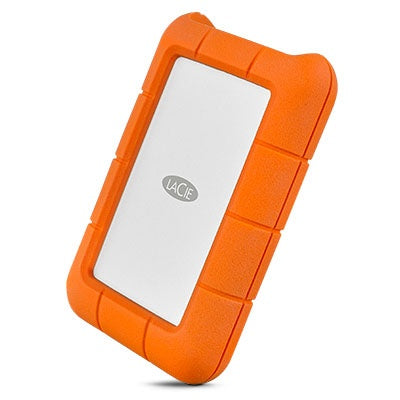 Disco Duro Externo Lacie Rugged Usb-c 5tb 2.5 Portatil Usb 3.1 Naranja-plata Windows Mac Contragolpes Agua Y Polvo