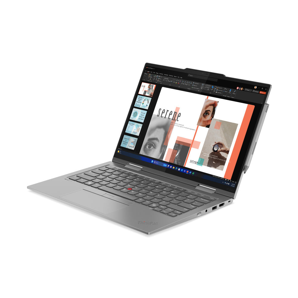 Laptop Lenovo Thinkpad X1 2-in-1 Gen 9 / Core Ultra 7 155u 4.8ghz / 16gb Lpddr5x / 512gb Ssd / 14 Wuxga (1920x1200) Touch / Backlit Keyboard / Con Pluma / Win 11 Pro / 3yr Premier Support