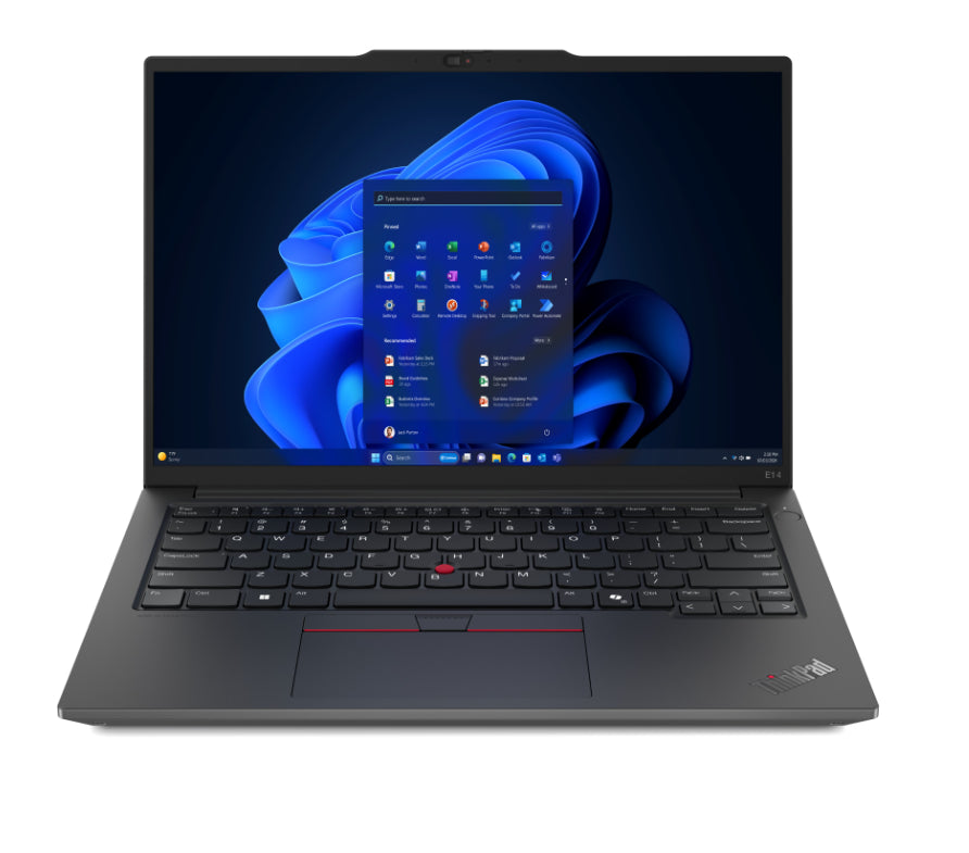 Laptop Lenovo Thinkpad E14 Gen 6 / Ryzen 7 7735u 4.75ghz / 32gb Ddr5 2x16 / 1tb Ssd / 14 Wuxga 1920x1200 / Negra / Win 11 Pro / 3yr En Sitio