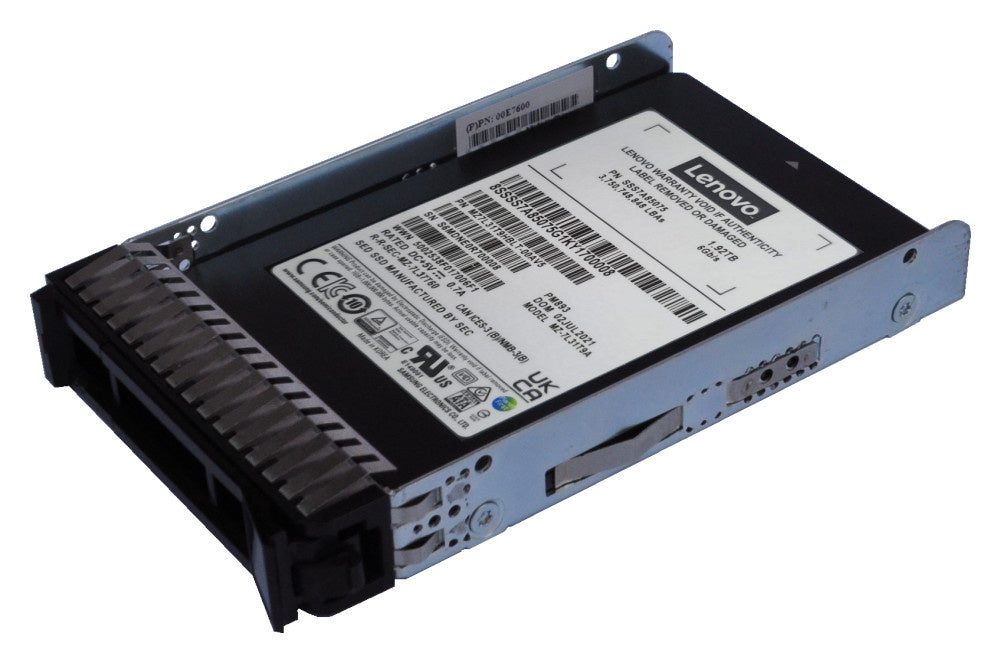 Unidad De Estado Solido Lenovo Thinksystem 2.5 Va 1.92tb Read Intensive Sata 6gb Hs Ssd V2