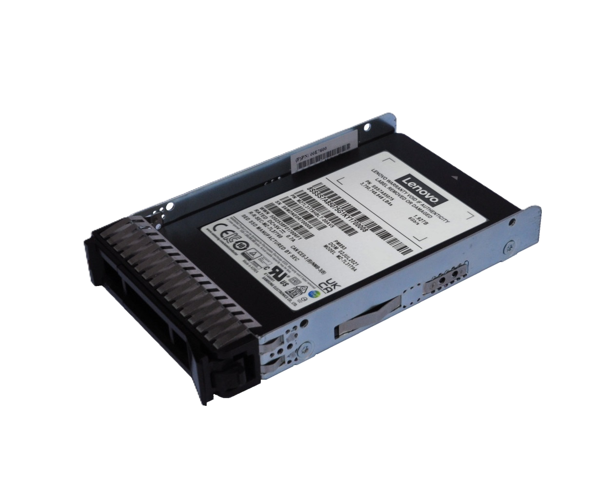 Unidad De Estado Solido Lenovo Thinksystem 3.5 Va 960gb Mixed Use Sata 6gb Hs Ssd V2