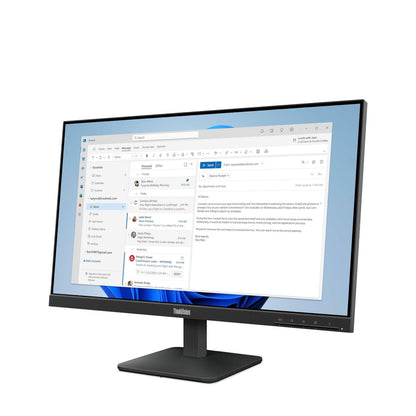 Monitor Lenovo Thinkvision  S24-4e /23.8 Fhd (1920x1080) Ips / 1x Hdmi® 1.4, 1x Vga /3 Yr Garantia Centro De Servicio