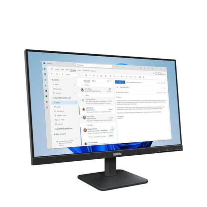 Monitor Lenovo Thinkvision  S24-4e /23.8 Fhd (1920x1080) Ips / 1x Hdmi® 1.4, 1x Vga /3 Yr Garantia Centro De Servicio