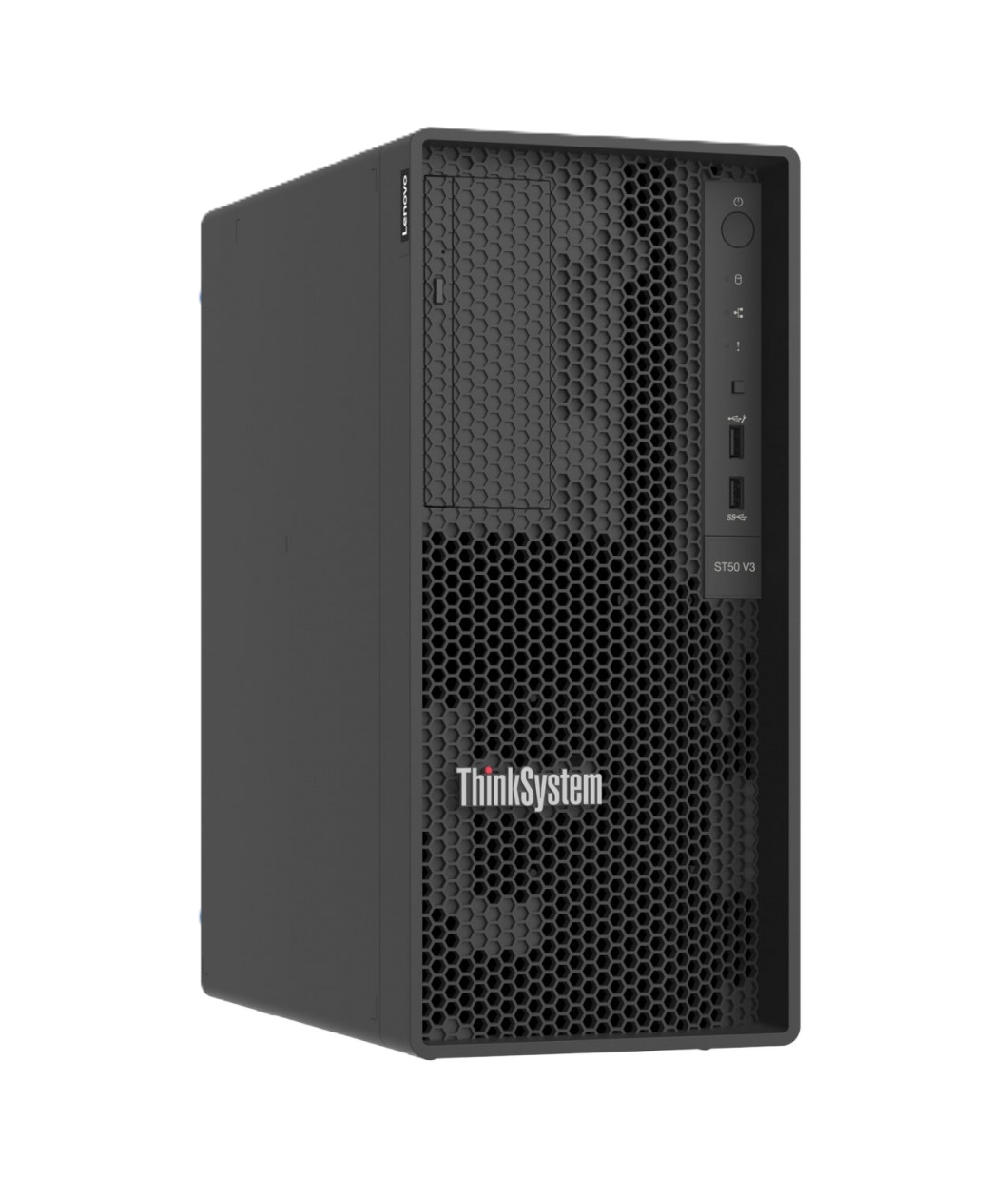 Servidor Lenovo Thinksystem St50 V3, 1xintel Xeon 6333p 6c 3.1ghz 65w, 1x32gb 2rx8, 1x960gb Ssd,  1x2tb 7200,  Sw Rd,   1x300w