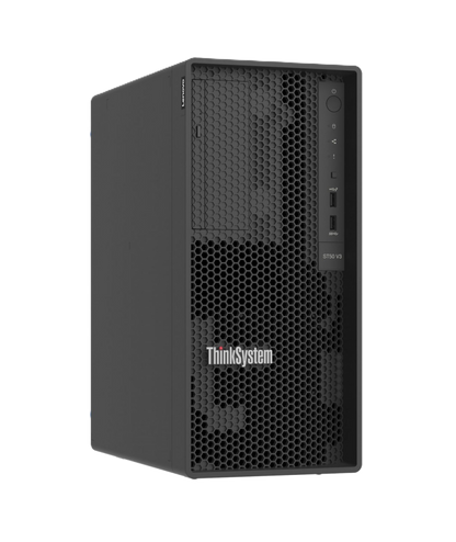 Servidor Lenovo Thinksystem St50 V3, 1xintel Xeon 6333p 6c 3.1ghz 65w, 1x32gb 2rx8, 1x960gb Ssd,  1x2tb 7200,  Sw Rd,   1x300w