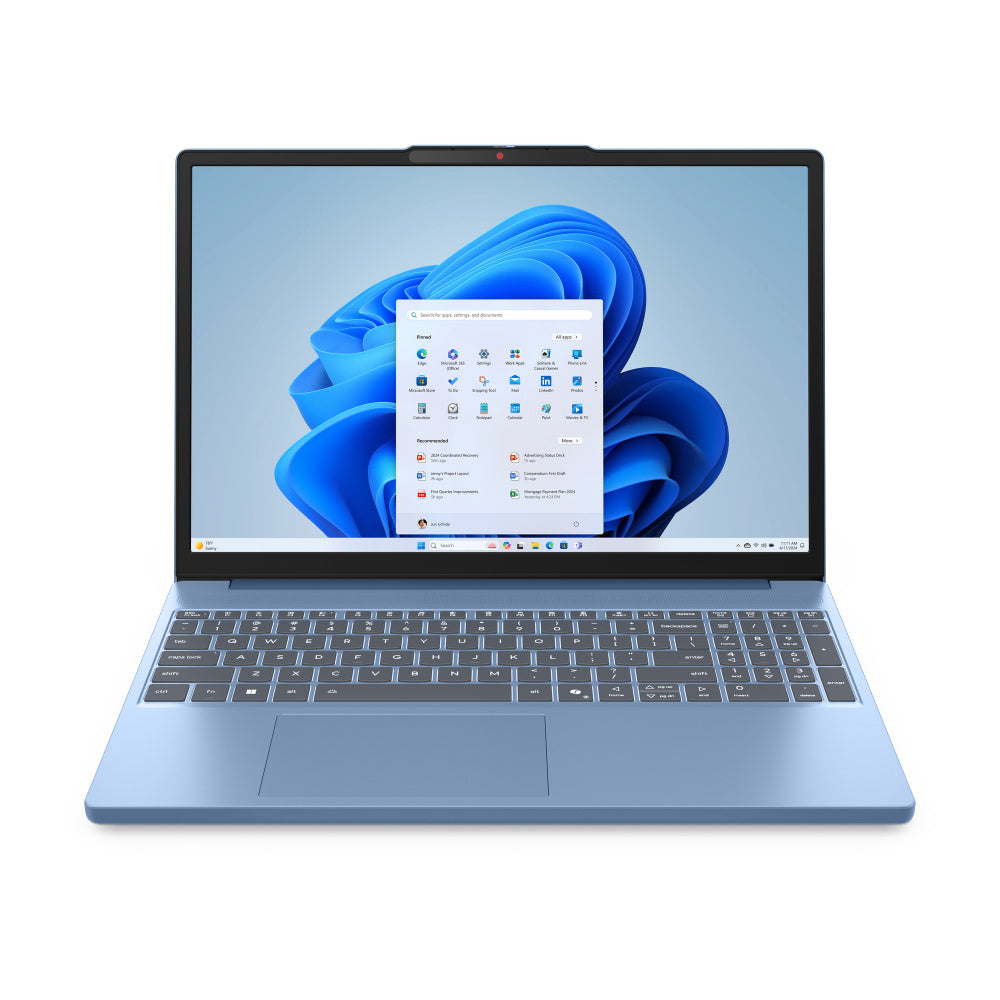Laptop Lenovo Ideapad Slim 3 15irh10/core I5-13420h  2.1ghz/8gb/512gb/15.3 Wuxga/touch/teclado Retroiluminado/color Azul Polar/win 11 Home/1 AÑo En Centro De Servicio