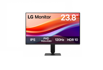 Monitor Pc Lg 24u411a 23.8 Fhd,1920x1080,panel Ips,120hz,asp16:9,brillo 250cd/m2,contr 1500:1,tr 5ms,d-sub,hdmi,hdr10,dynamic Action Sync,black Stabilizer,flicker Safe,reader Mode,vesa 100x100 Mm.