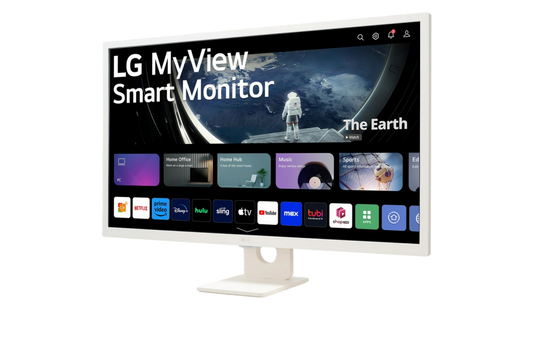 Monitor Lg Full Hd Ips 31.5,smart Web Os 32sr50f-w,1920x1080,asp 16:9,gama Srgb 99%,brillo 250nits,tr8ms,contr.1200:1,hdmi,usb-a,hdr10,bluetooth,altavoz 5wx2,montaje Pared 100x100.