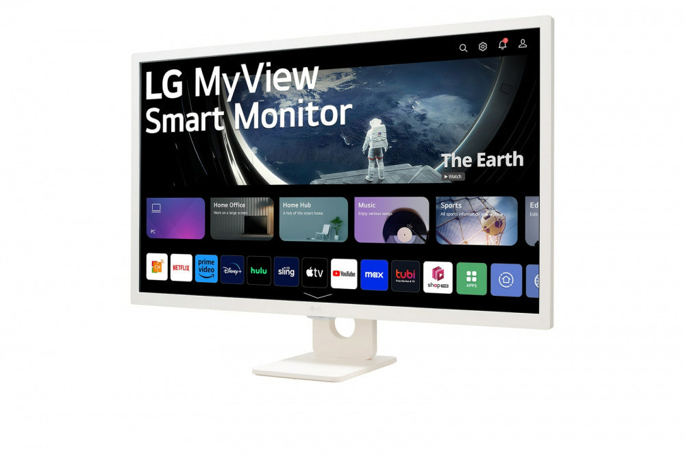 Monitor Lg Smart Web Os 27sr50f-w 27 Full Hd Ips,1920x1080,16:9,brillo 250,60 Hz, Tr 5ms,contr Tip. 1000:1,gama Color Ntsc 72%,hdmi,hdr10,altavoz,bluetooth,montaje Pared 100x100.