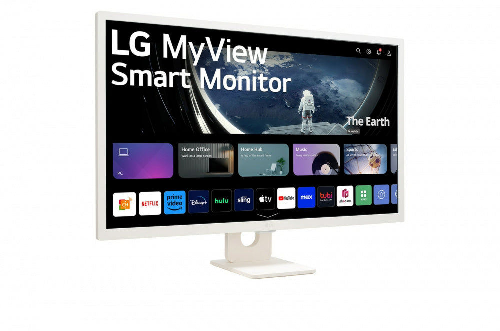 Monitor Lg Smart Web Os 27sr50f-w 27 Full Hd Ips,1920x1080,16:9,brillo 250,60 Hz, Tr 5ms,contr Tip. 1000:1,gama Color Ntsc 72%,hdmi,hdr10,altavoz,bluetooth,montaje Pared 100x100.