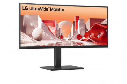 Monitor Pc Lg B2b 34ba75qe-b Curvo Ultrawide Qhd 34, Panel Ips,3440x1440,21:09,altavoz 5wx2,brillo 300cd/m2,srgb 99%,contr 1000:1,3800r,60hz,tr 5ms,hdr10,usb-c,hdmi,displayport,rj-45,vesa 100x100 Mm
