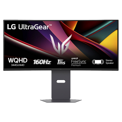 Monitor Pc Lg 34g600a Gaming Ultragear Curvo Wqhd 34,panel Va,3440x1440,160hz,tr 1ms(mbr),asp 21:9,brillo 300cd/m2,contr 4000:1,1800r,hdr10,amd Freesync,hdmi,displayport,speaker 5wx2,vesa 100x100.