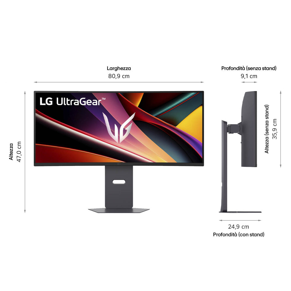 Monitor Pc Lg 34g600a Gaming Ultragear Curvo Wqhd 34,panel Va,3440x1440,160hz,tr 1ms(mbr),asp 21:9,brillo 300cd/m2,contr 4000:1,1800r,hdr10,amd Freesync,hdmi,displayport,speaker 5wx2,vesa 100x100.