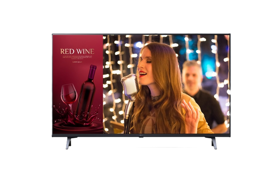 Television Super Sign Para SeÑalizacion Digital Lg 43 Uhd, Hdr 10, 300 Nits 16/7, Wi-fi Built In Hdmi X2 Usb, Rf, Rs-232, Rj45, Bocina 10 W X2