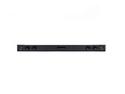 Barra De Sonido Lg Sk1d 100w, 2.0 Dolby Digital, Dts, Pcm, Bluetooth 4.0, Optico1, Aux1, Color Negro