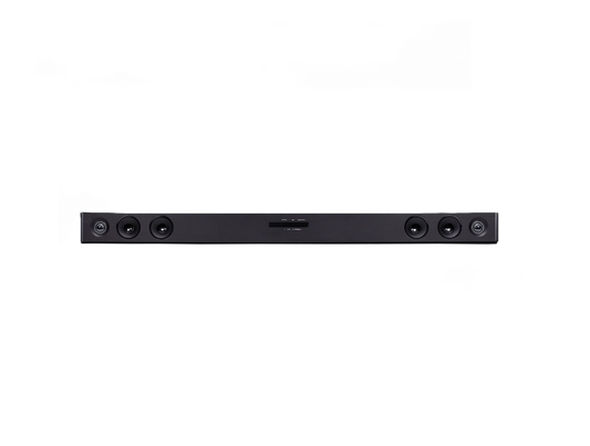 Barra De Sonido Lg Sk1d 100w, 2.0 Dolby Digital, Dts, Pcm, Bluetooth 4.0, Optico1, Aux1, Color Negro