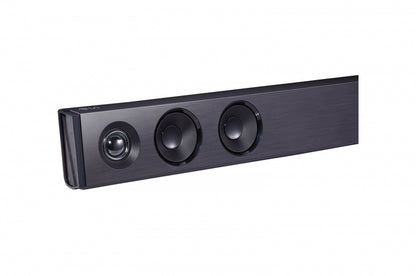 Barra De Sonido Lg Sk1d 100w, 2.0 Dolby Digital, Dts, Pcm, Bluetooth 4.0, Optico1, Aux1, Color Negro