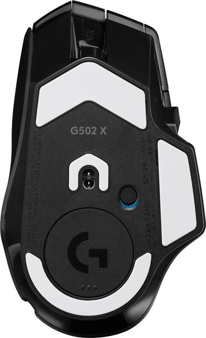 Mouse Gaming Logitech G502 X Lightspeed Negro Inalambrico Lightforce Con Bateria Recargable