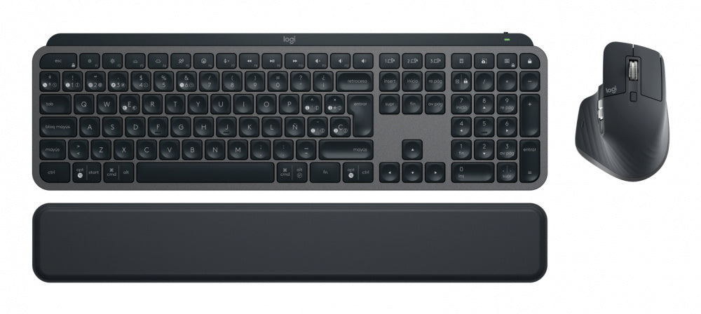 Teclado/mouse Logitech Mx Keys Combo Business Gen 2 Inalambrico Usb Bolt Grafito