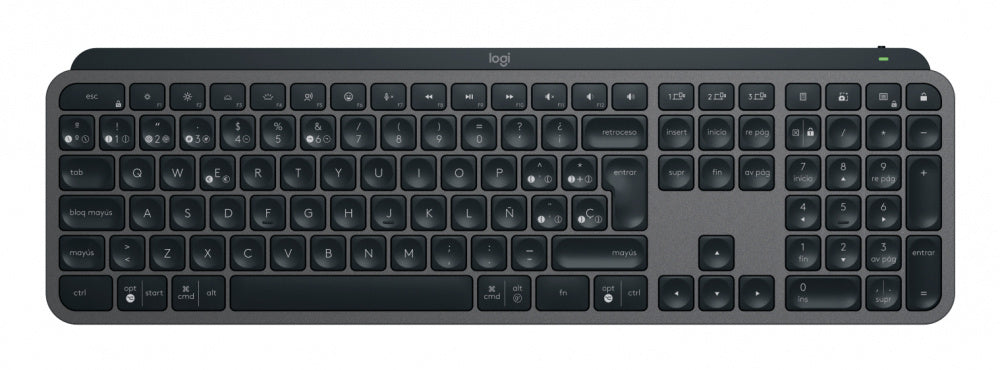 Teclado/mouse Logitech Mx Keys Combo Business Gen 2 Inalambrico Usb Bolt Grafito