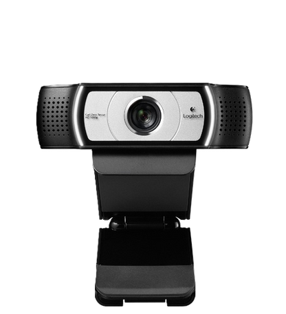 Camara Web Empresarial Logitech C930e 1080p 30 Fps Hd Zoom 4x Compresion De Video H.264 MicrÓfono Dual Omnidireccional