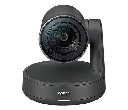 Sistema De Videoconferencia Logitech Rally Plus All In One 4k 30fps Zoom 15x Hd 2 Mic 2 Speakers Ideal Para Salas Grandes Y Extra Grandes