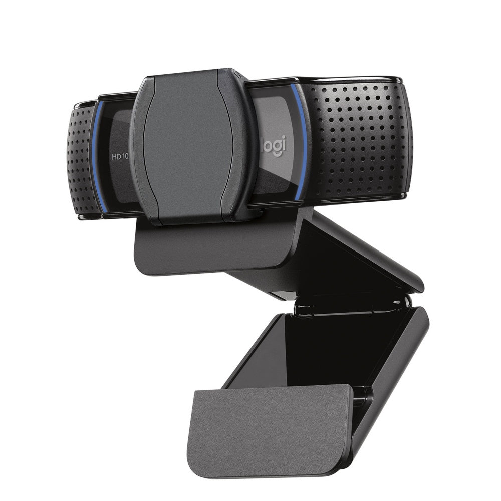Webcam Logitech C920s Full Hd 1080p A 30 Fps Zoom 1.2x 3mp Enfoque Automatico Tapa Para La Lente Negro