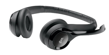 Audifonos Diadema Logitech H390 Supresion De Ruido Control De Volumen Usb Negro