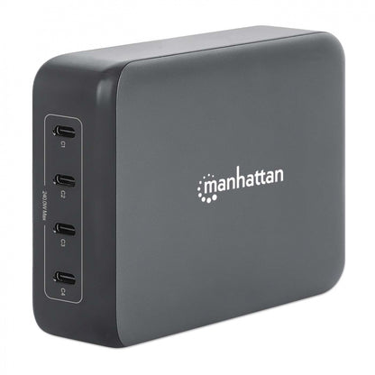Estación de carga manhattan /102667/estación De Carga Pd Con 4 Puertos Usb-c - 240 W