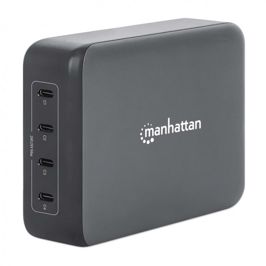 Estación de carga manhattan /102667/estación De Carga Pd Con 4 Puertos Usb-c - 240 W