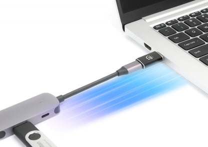 Convertidor USB, manhattan, 3.2 Gen2 C/a