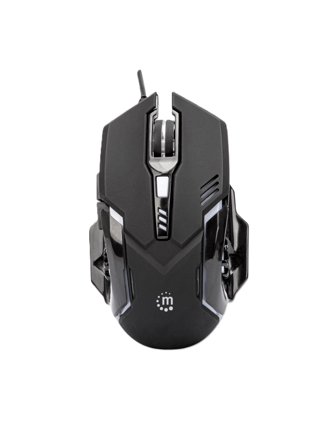 Mouse Optico,manhattan,179256, Gaming 6 Botones, Negro