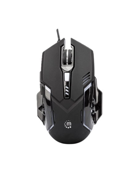 Mouse Optico,manhattan,179256, Gaming 6 Botones, Negro