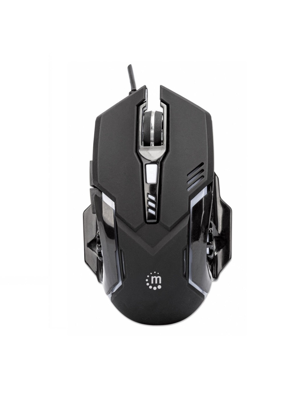 Mouse Optico,manhattan,179256, Gaming 6 Botones, Negro