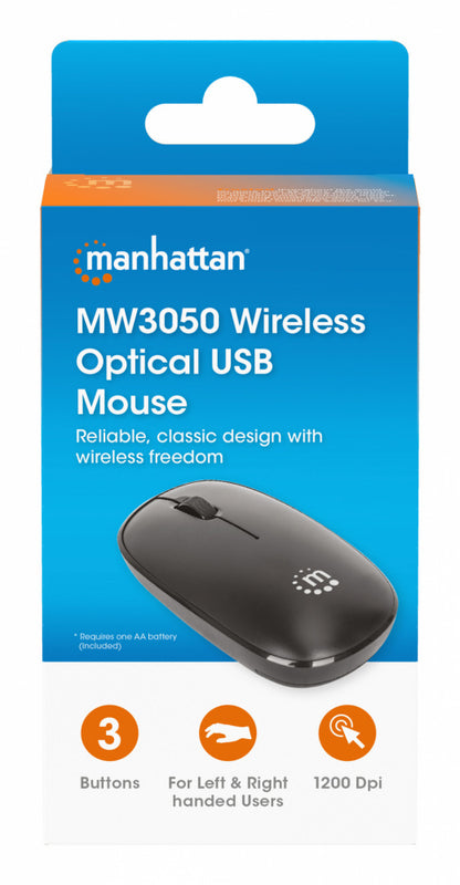 Mouse/manhattan/190312/mouse Óptico Inalámbrico Usb