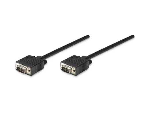 Cable Svga,manhattan,309011,monitor Svga 8mm Hd15m-h  1.8m