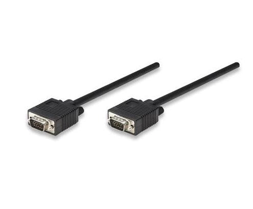 Cable Svga,manhattan,309011,monitor Svga 8mm Hd15m-h  1.8m