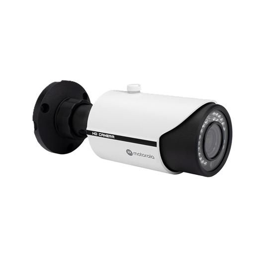 Camara Analogica Motorola Mtabm042611 / Bullet Metal / Varifocal / 2 Mp Full Hd De 1080p / Icr, Dia-noche / Ip66 / D-wdr / Ahd / Tvi / Cvi / Cvbs / Osd-coc / Digital Nr / Ir 40m / Cyberseguridad Gdrp