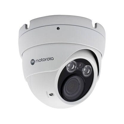 Camara Analogica Motorola Mtadm042611 / Domo Metal / Varifocal / 2 Mp Full Hd De 1080p / Icr, Dia-noche / Ip66 / D-wdr / Ahd / Tvi / Cvi / Cvbs / Osd-coc / Digital Nr / Ir 40m / Cyberseguridad Gdrp