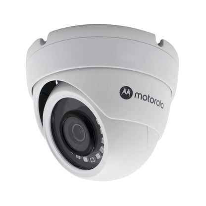 Camara Analogica Motorola Mtd202m / Domo Metal / Lente Fijo / 2 Mp Full Hd De 1080p / Icr, Dia- Noche / Ip66 / D-wdr / Ahd / Tvi / Cvi / Cvbs / Osd-coc / Digital Nr / Cyberseguridad Gdrp